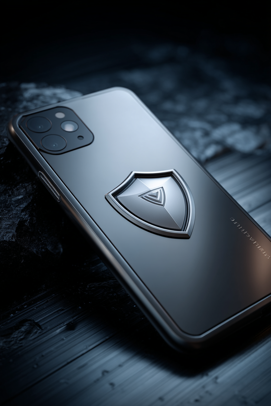 Phone with shield protection